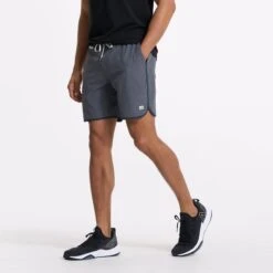 Banks Short | Engineered Charcoal Stripe -Cheap Drape Joy Store V330CEG 0279