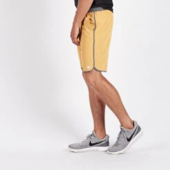 Banks Short | Saffron Linen Texture -Cheap Drape Joy Store V330TLS 2