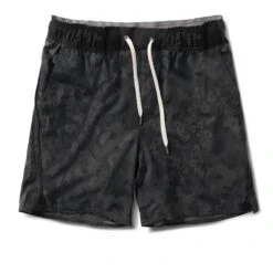 Trail Short | Charcoal Camo Flower
