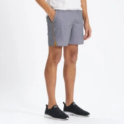 Trail Short | Charcoal Heather Texture -Cheap Drape Joy Store V341HCT 2