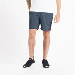 Trail Short | Navy Heather Texture -Cheap Drape Joy Store V341HNA 4 update