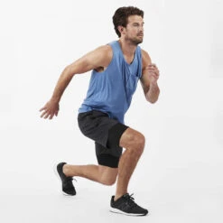 Stockton Short | Black Linen Texture -Cheap Drape Joy Store V346BKL 8