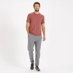 Balboa Pant | Heather Grey -Cheap Drape Joy Store V406HTG 4