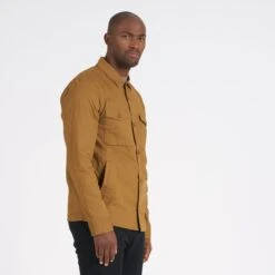 Ripstop Jacket | Tobacco -Cheap Drape Joy Store V527TOB 2