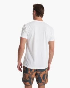 V1 Vuori Wordmark Logo Tee | White/Vintage Charcoal -Cheap Drape Joy Store V901WVC SP23 M ECOMM PRINTABLES 0552 1x1 09ebac35 a6df 492a 8138 cf5951a1001e