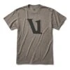 V1 Logo Tee | Cocoa Heather