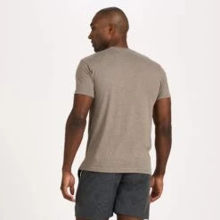 V1 Logo Tee | Cocoa Heather -Cheap Drape Joy Store V925COH 3 0c88f63d 014c 484d a37f 00eab5af0e76