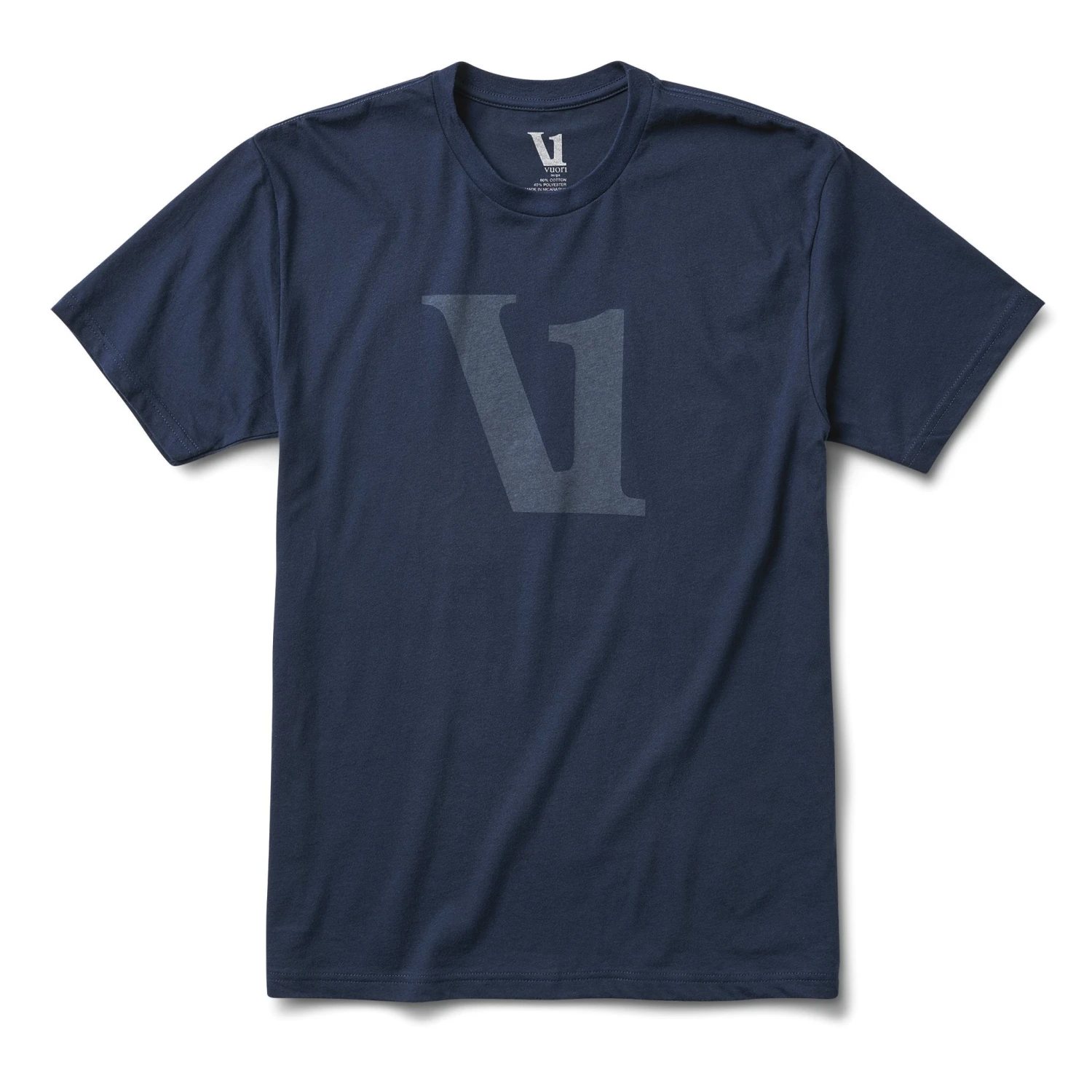 V1 Logo Tee | Navy 1 V1 Logo Tee | Navy