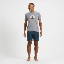 Dunes Tee | Heather Grey -Cheap Drape Joy Store V946HTG 3