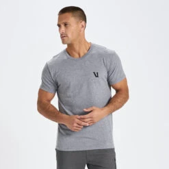 Land To Sea Tee | Heather Grey -Cheap Drape Joy Store V952HTG 1