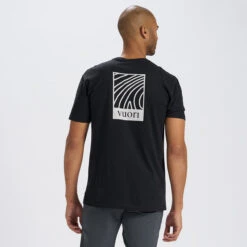 Lines Tee | Black 7 Lines Tee | Black -Cheap Drape Joy Store V956BLK 2