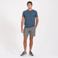 Mind Body Land Sea Tee | Indigo Heather -Cheap Drape Joy Store V962HTI 3