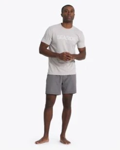 Seaside Tee | Light Grey -Cheap Drape Joy Store V986LTG 00533