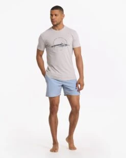 Sun Sets Tee | Light Grey -Cheap Drape Joy Store V987LTG 3213 1