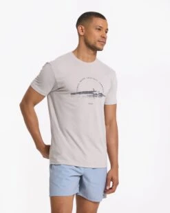 Sun Sets Tee | Light Grey -Cheap Drape Joy Store V987LTG 3217 91f28335 4d6c 4338 840d 19b655b39800